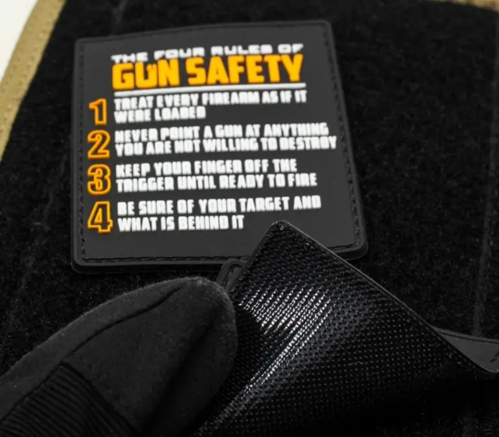 GUN SAFETY PATCH