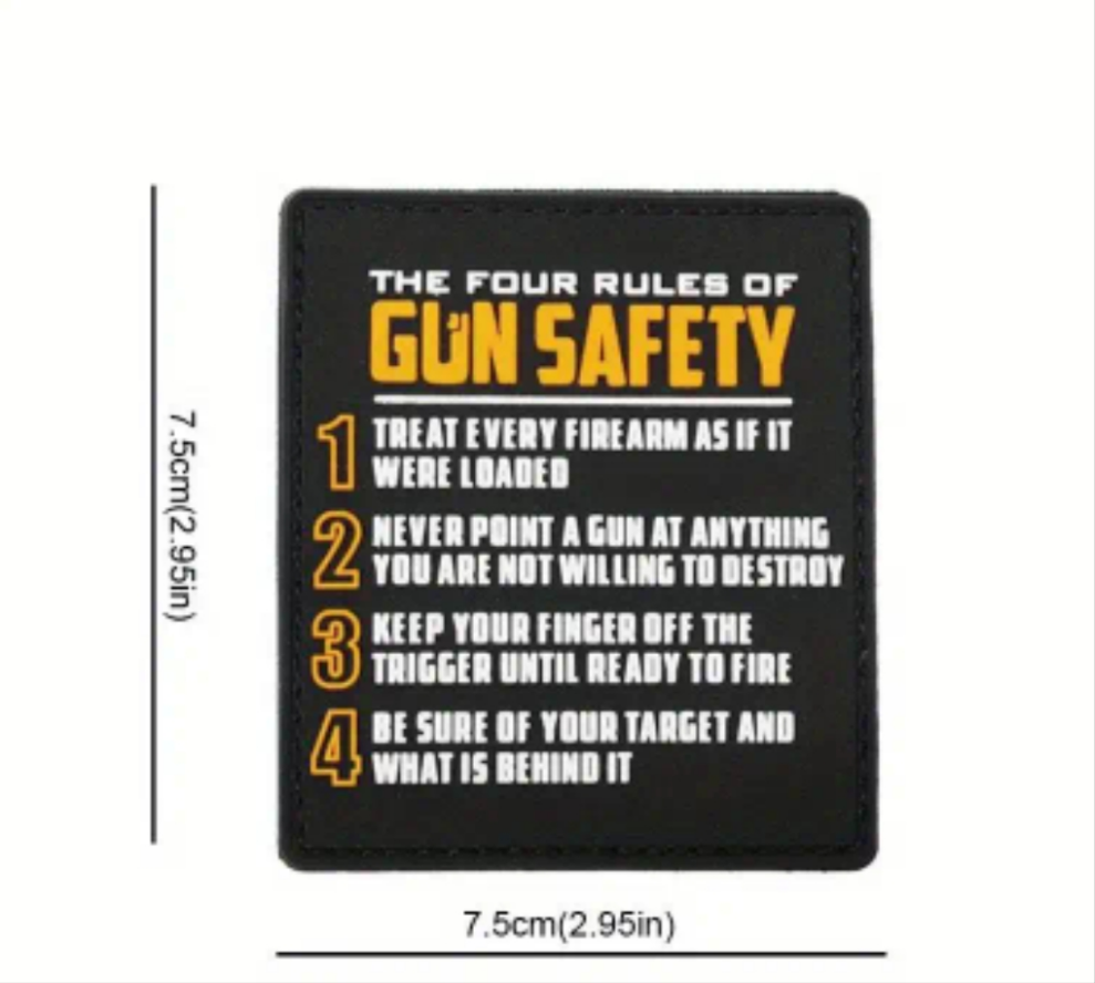 GUN SAFETY PATCH