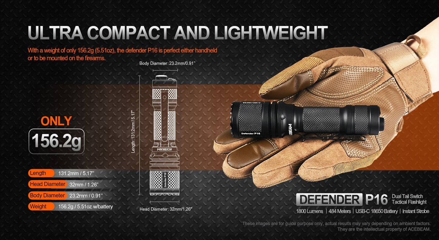 ACEBEAM P16 DEFENDER