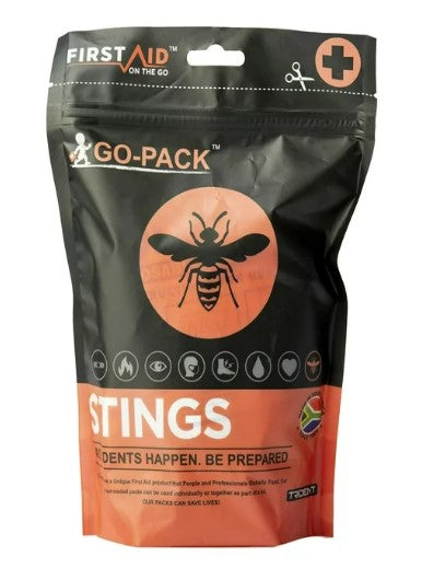 First aid on the go - bites and stings