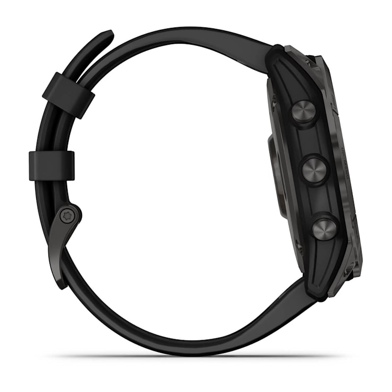 fēnix® 7X – Sapphire Solar Edition
Carbon Grey DLC Titanium with Black Band