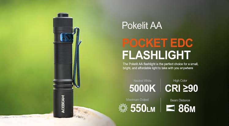 (SALE) EARMOR M300T + ACEBEAM POKELIT AA