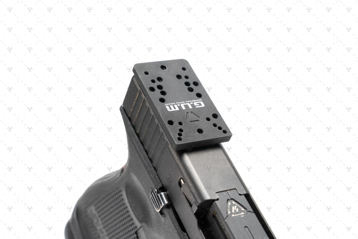STRIKE INDUSTRIES G.U.M. UNIVERSAL (OPTICS) MOUNT FOR GLOCK VERSION 2