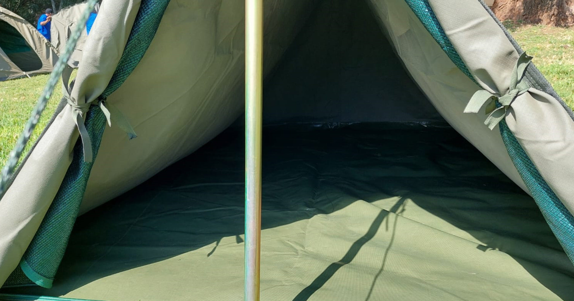 1 man canvas tent Canvas Cottage Tent (1 MAN) – MIL SPEC SA