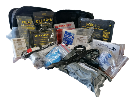CELOX Trauma ITK Advanced gun shot massive hemorrhage(contents only)