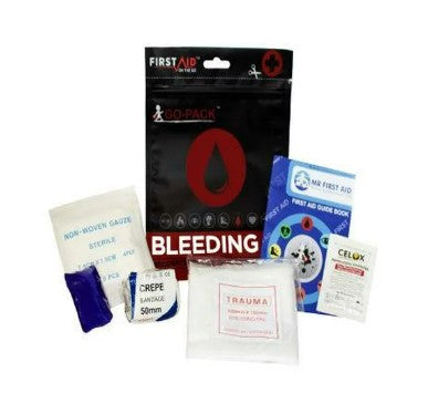 First aid on the go - bleeding