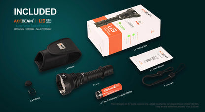 L19 2.0 Long Range Flashlight