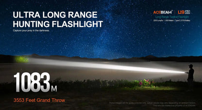L19 2.0 Long Range Flashlight