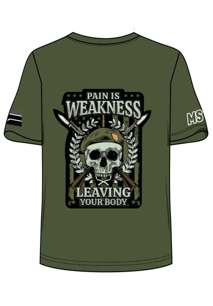 PAIN IS WEAKNESS