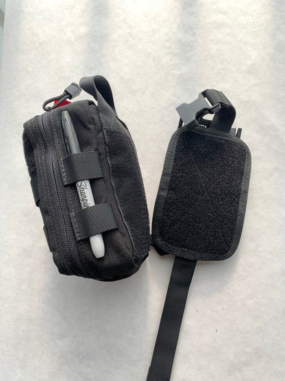 Condor Rip-Away IFAK – Black (with CAT)