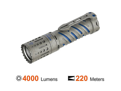 Acebeam E70-TI EDC Flashlight - Titanium